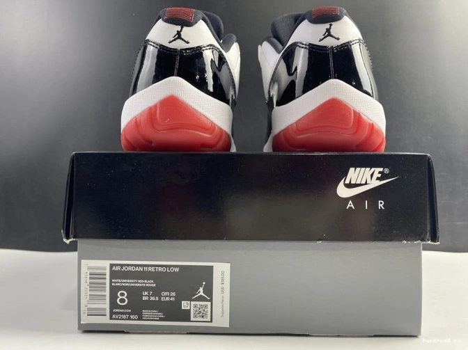 Jordan Retro Low 11 Air Concord Bred AV2187-160 0520